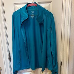 Danskin Turquoise Zip-Up Jacket